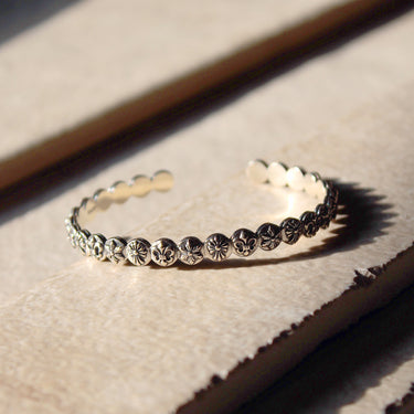 Tudor - Sterling Silver Men's Cuff Bracelet