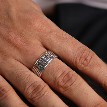 INSPIRE with ENEGRY ring in 925 sterling silver