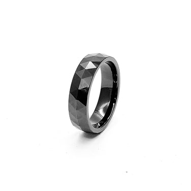 Geometric Triangular partner Stainless Steel ring