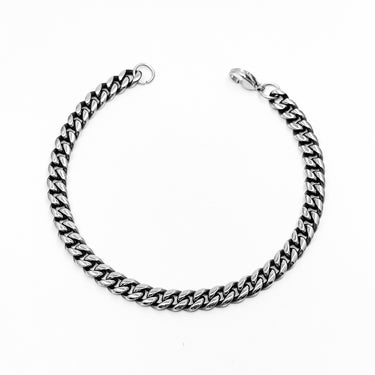 Men's minimal Cuban chain Bracelet (6mm)