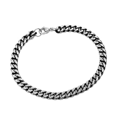 Men's minimal Cuban chain Bracelet (6mm)