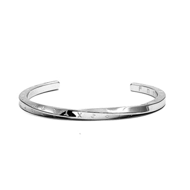 Classic White Greek Kada in Polished finish