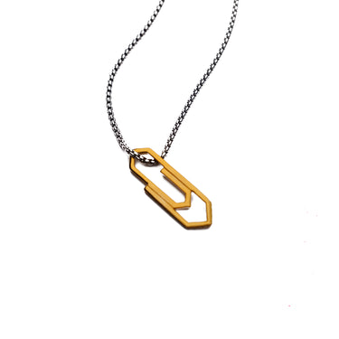 Paper Clip Pendant chain