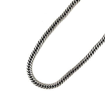 Men's 8mm oxidized Cuban chain in Stainless Steeel.