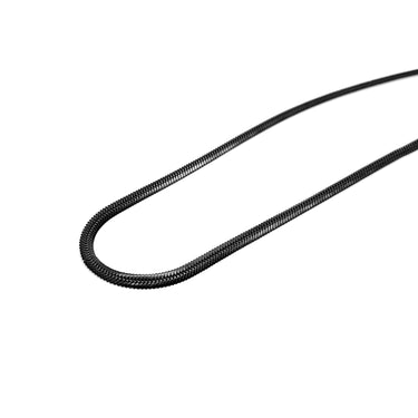 Minimal Snake Chain in Black