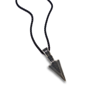 Arrow Rocking  pendant in Oxidized Finish