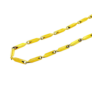 Italian bar chain in Gold finish