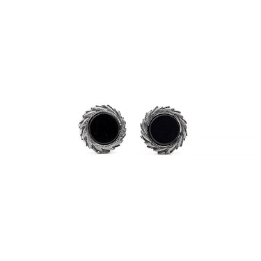 Draconique - Sterling Silver Men's Stud Earrings