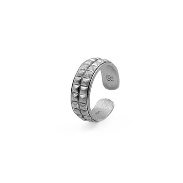 Myr oxidized 925 sterling silver Open Ring