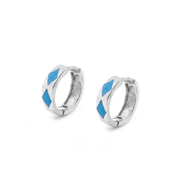 Colour pop Enamel Bali earrings