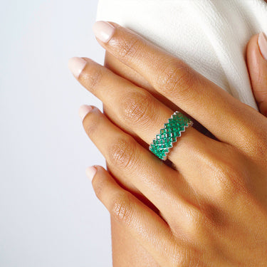 Emerald stone Band
