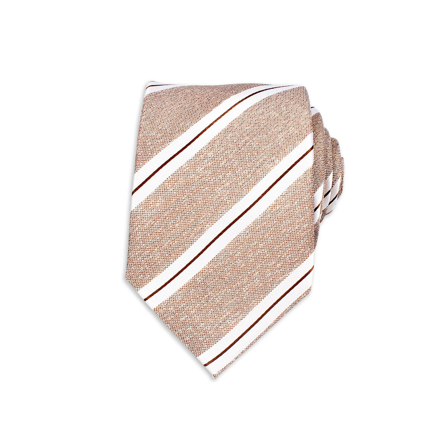Formal Silk Tie, Brown